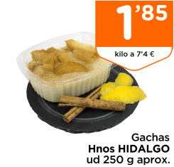 Gachas Hnos HIDALGO ud 250 g aprox.