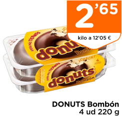 DONUTS Bomb?n 4 ud 220 g