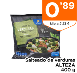 Salteado de verduras ALTEZA 400 g