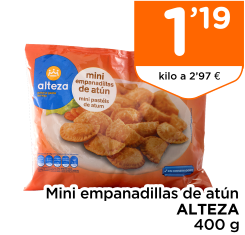 Mini empanadillas de at?n ALTEZA 400 g