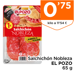 Salchich?n Nobleza EL POZO 65 g