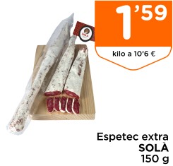 Espetec extra SOL? 150 g