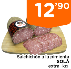 Salchich?n a la pimienta SOL? extra -kg-