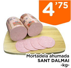 Mortadela ahumada SANT DALMAI -kg-