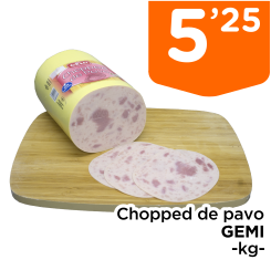 Chopped de pavo GEMI -kg-