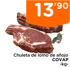 Chuleta de lomo de a?ojo COVAP -kg-