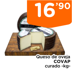 Queso de oveja COVAP curado -kg-