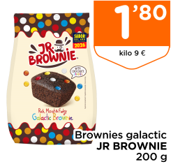 Brownies galactic JR BROWNIE 200 g