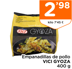 Empanadillas de pollo VICI GYOZA 400 g