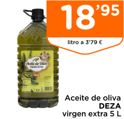 Aceite de oliva DEZA virgen extra 5 L