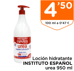 Loci?n hidratante INSTITUTO ESPA?OL urea 950 ml