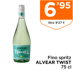 Fino spritz ALVEAR TWIST 75 cl