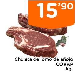 Chuleta de lomo de a?ojo COVAP -kg-